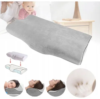 Polštář ORTOPEDICKÝ POLŠTÁŘ PRO SPANÍ NA BOKU A NA BŘICHU, PROFILOVANÝ tvar motýla