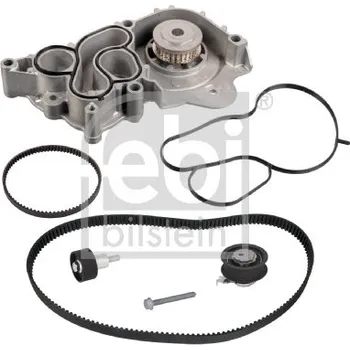 Vodní pumpa motoru Sada rozvodů - řemen s kladkami a vodní pumpa FEBI BILSTEIN 187717