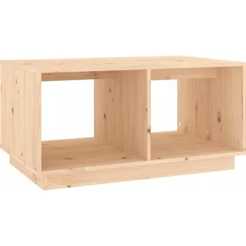 Konferenční stolek Konferenční stolek z masivního borovicového dřeva 80 x 50 x 40 cm, neošetřený