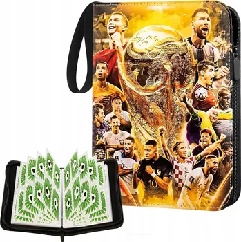 Příslušenství ke karetním hrám VELKÉ ALBUM NA KARTY fotbalové ALBUM POŘADAČ SBĚRATELSKÉ DESKY POŘADAČ na 400 KARET