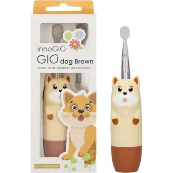 Elektrický zubní kartáček Sonický kartáček pro děti pejsek InnoGIO GIOdog GIO-452