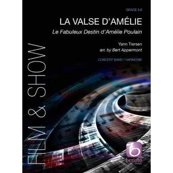 Yann Tiersen: La Valse d'Amélie (noty pro koncertní orchestr, party, partitura)