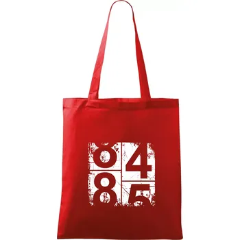 Tachometr 85 - Taška bavlněná - 42 x 38 cm ( Červená )