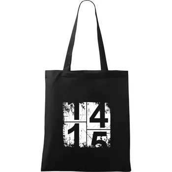 Tachometr 15 - Taška bavlněná - 42 x 38 cm ( Černá )