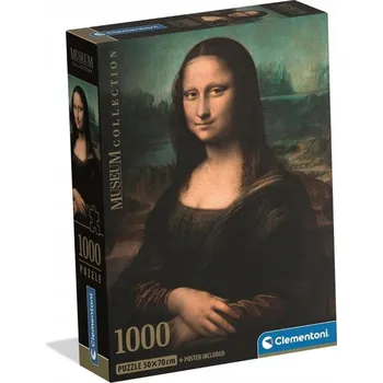 Puzzle PUZZLE 1000 MUZEUM MONA LISA CLEMENTONI 37094