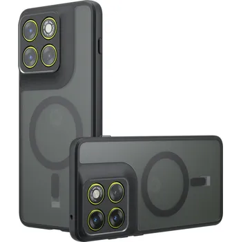 Pouzdro na mobilní telefon Techsuit - PureFrost MagSafe - Motorola Edge 70 - matná černá