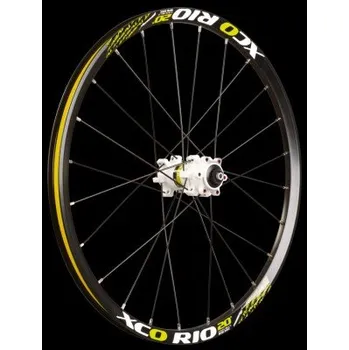 Zapletené kolo Vypletené kolo pro koloběžky REMERX 20" XCO RIO (406) BA+Nýt, 24 RX 2685 100mm Disc brake BLACK