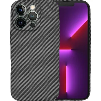Pouzdro na mobilní telefon Techsuit - Carbonite FiberShell - iPhone 13 Pro - černá