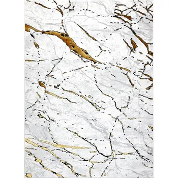 Koberec Kusový koberec Allure 1963 white/gold, 120x170, bílá, kancelář, Dywany Łuszczów - 1 rok na vrácení + DOPRAVA ZDARMA k Vám i zpět