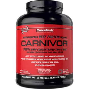 Protein MuscleMeds Carnivor™ 1808 g Příchuť: ovocný punč