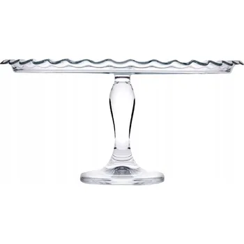 PODNOS TÁC NA STEGNĚ DORT OVOCNÁ SKLENICE DEKORATIVNÍ 36 CM SKLO