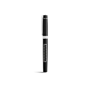 DOURO. Sada kovového kuličkového pera s klipem 10 kulovité těleso, 40 x 5 Tampontisk, 1 barva