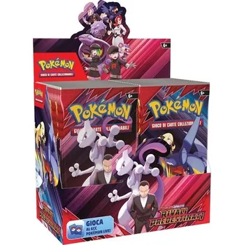 Hračka Pokémon TCG: Scarlet & Violet—Fatal Rivals Booster Display (36 booster balíčků), italská edice