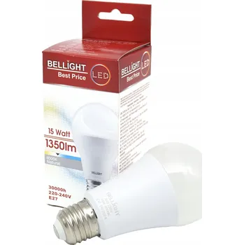 Žárovka LED žárovka Bellight A60 15 W 4000 K E27 1500 lm