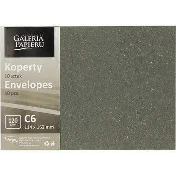 Obálka Obálka bez okénka C6 (114 x 162 mm) černá 10 ks