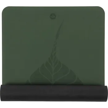 podložka na cvičení BODHI Jóga podložka PHOENIX Mat XL Bodhi Leaves, 200 x 66 x 0,4 cm, lesní zelená (matná)