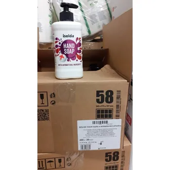 Dezinfekce Isolda Tekuté antibakteriální mýdlo 400 ml – čištění a hygienická ochrana