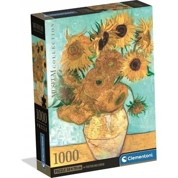 Puzzle Puzzle Clementoni 1000 dílků - Obrázek nabídky PUZZLE 1000 DÍLKŮ SLUNEČNICE CLEMENTONI 39966