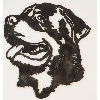 Obraz Rotvajler obraz Světle hnědá lazura