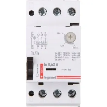 vypínač Motorový spínač Legrand 380 V IP20 8 A