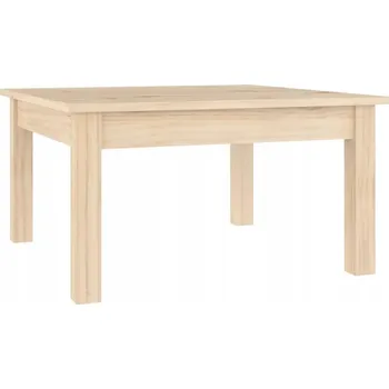 Konferenční stolek Konferenční stolek z masivního borovicového dřeva 55 x 55 x 30 cm – neošetřený