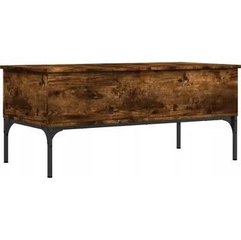 Konferenční stolek Konferenční stolek zvedací, kouřový dub, 100 x 50 x 45 cm