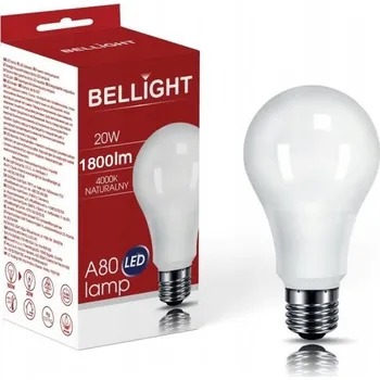 Žárovka LED žárovka Bellight 17025091 E27 20W 230V studená bílá