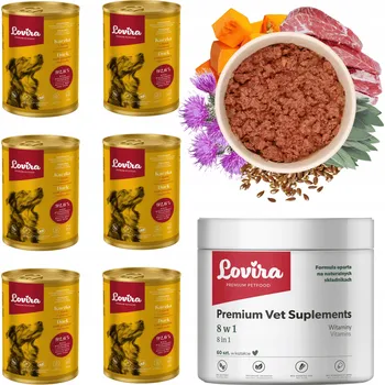 Krmivo pro psa Doplňky stravy pro psy LOVIRA kousky 2580 g