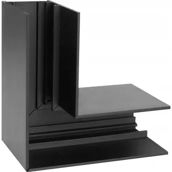 IP kamera Úhelník 90° černý pro lišty MT0001 MT0002 Maxlight, montáž na strop/stěnu