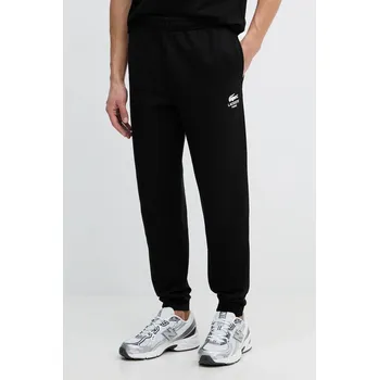 Bavlněné tepláky Lacoste XH2724 černá 99X, vel. XL