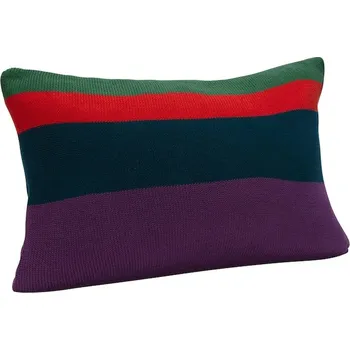 Dekorativní polštářek Dekorativní bavlněný polštář Hübsch Line 40 x 60 cm 221603 vícebarevná MLC