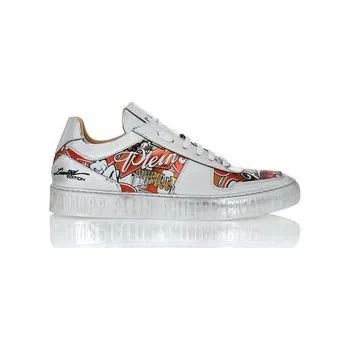 Pánská móda PHILIPP PLEIN Sneakersy 26609 Stříbrná 45