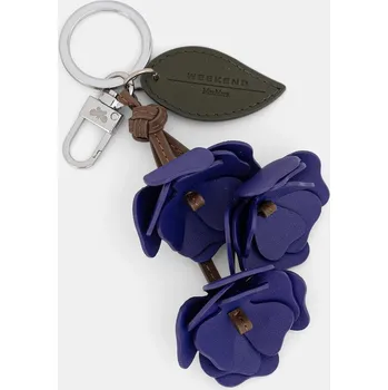 Kožená klíčenka Weekend Max Mara ASARTA 2615721114600 fialová 45X, vel. ONE SIZE