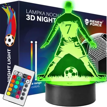 Lampička Noční lampa Renew Force modrá