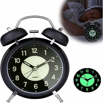 Hodiny Retro Hodiny BUZENÍK klasický na baterie HLASNÝ alarm klasický a účinný