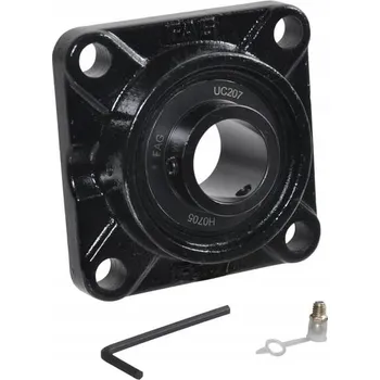 Posilovač řízení Ložisko s přírubou čtvercové kompletní UCF208