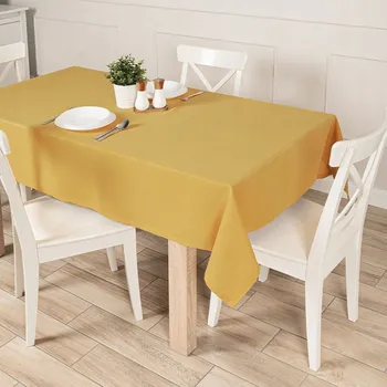 Prostěradlo ARUBA Voděodolný ubrus, 130x190 cm, barva 019 hořčicová.