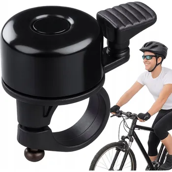 Zvonek na kolo Kovový zvonek na kolo, koloběžku, hlasitý manuální zvonek