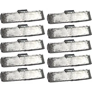 Sada na opravu pneumatiky Závaží naklepávací olověné pro nákladní automobily 200g 10 ks