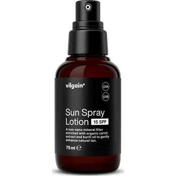 Tělový olej Vilgain Opalovací krém ve spreji – 75&nbsp;ml