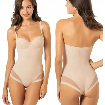 Body Sielei dámské stahovací body tělové barvy ITALSKÉ polyamidové velikost 85C