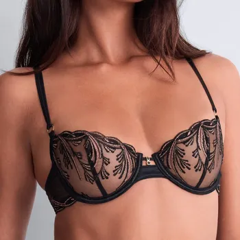 Podprsenka Aubade - Cosmic romance podprsenka půlová nevyztužená black star 80E 6DF14