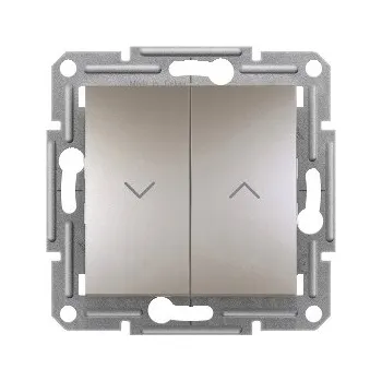 vypínač Žaluziový vypínač Klasik, Podomítkový Schneider Electric, odstíny hnědé EPH1300369