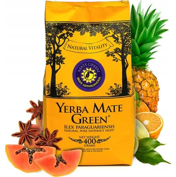 Čaj Yerba Mate Green Brave Ashwagandha 400 g ovocná