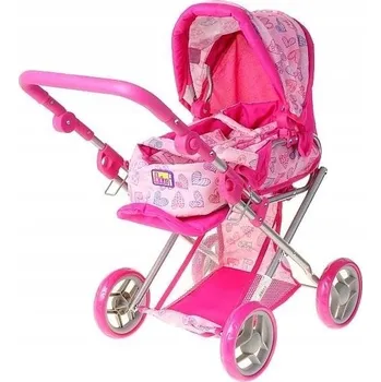 Kočárek pro panenku Hluboký kočárek pro panenky Adar -