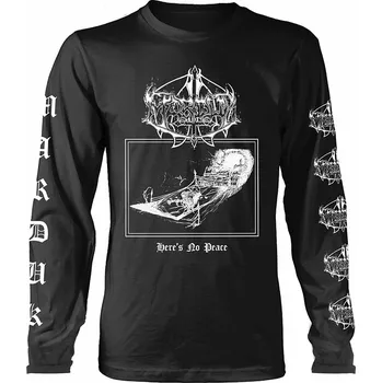 Marduk tričko dlouhý rukáv, Here´s No Peace BP Black, pánské XXL