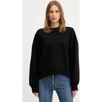 Dámská mikina Bavlněná mikina Elisabetta Franchi MD02D61E2 černá 99X, vel. 40