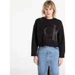 Svetr Calvin Klein Jeans Long Sleeve Smooth Sweater Black M