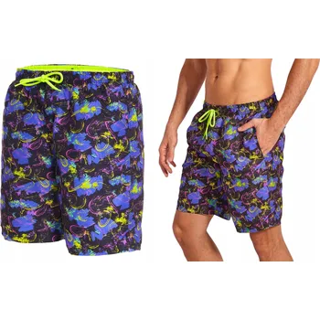 Pánské kraťasy Pánské plážové šortky Zagano černé XL