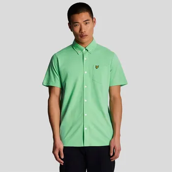 Pánská košile Košile Lyle and Scott Green 9860577 XL